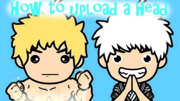 Graal: How to upload a head or body