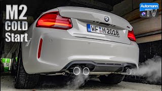 2018 Bmw M2 Facelift - Cold-Start Sound 60Fps