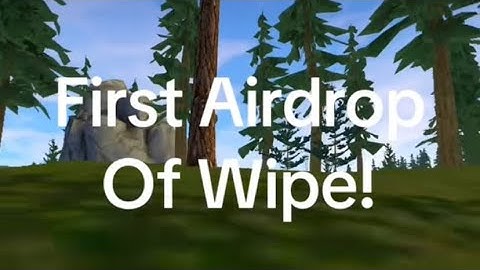 First airdrop of wipe! #vr #rustvr #funny #strayed #gaming