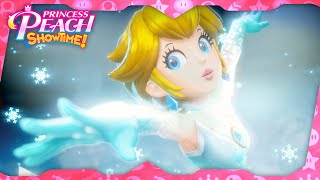 Princess Peach: Showtime! ᴴᴰ Figure Skater Peach (All Levels, Sparkle Gems, & Ribbons)