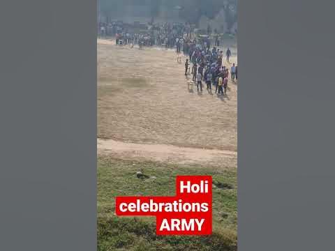 indian army holi