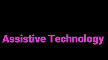 Assistive Technology for visually impaired