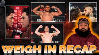 UFC Winnipeg Weigh In Recap | Predictions and Analysis