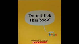 Do Not Lick This Book Read By Miss Marie