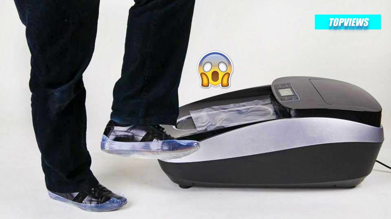 Dispensador automático de la cubierta del zapato máquina+200fundas para zapato 