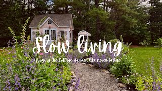 Slow Living, Enjoying the Cottage Garden Like Never Before