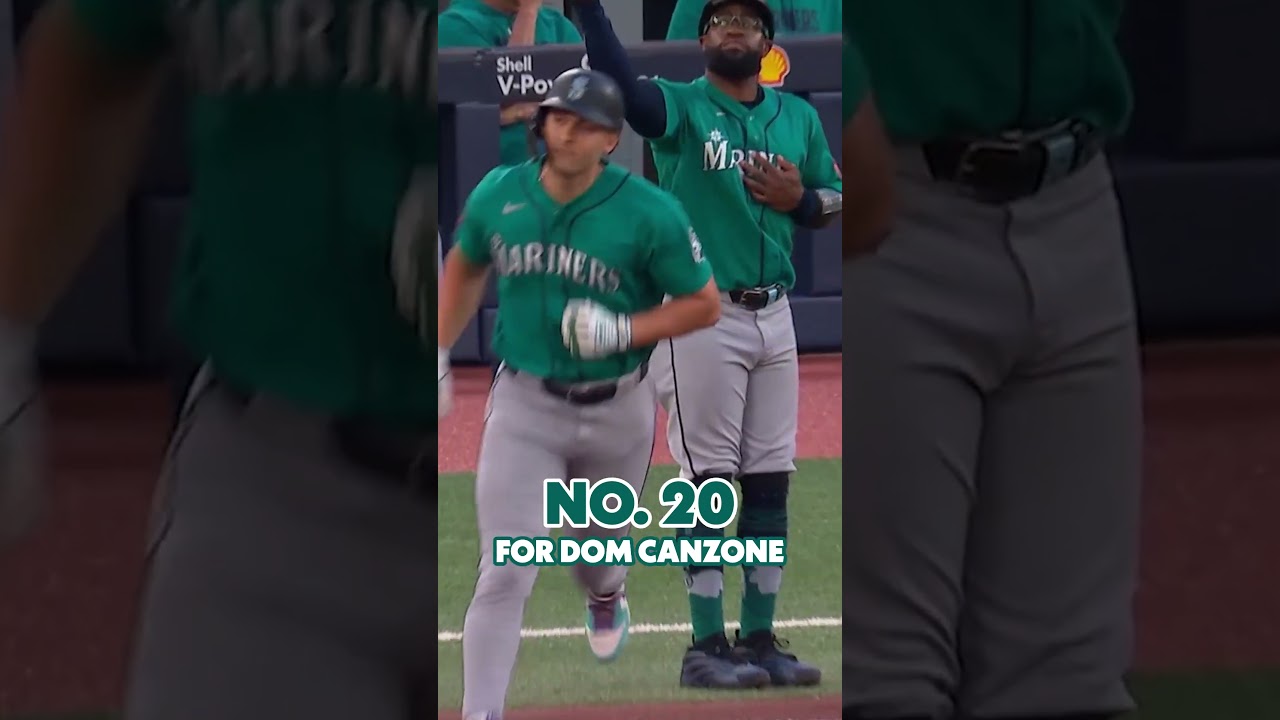 O Canzone 🤌  #baseball #mariners #mlb #sports #domcanzone