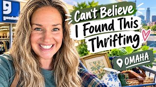 I Can’t Believe I Found This Thrifting in Omaha! 😳