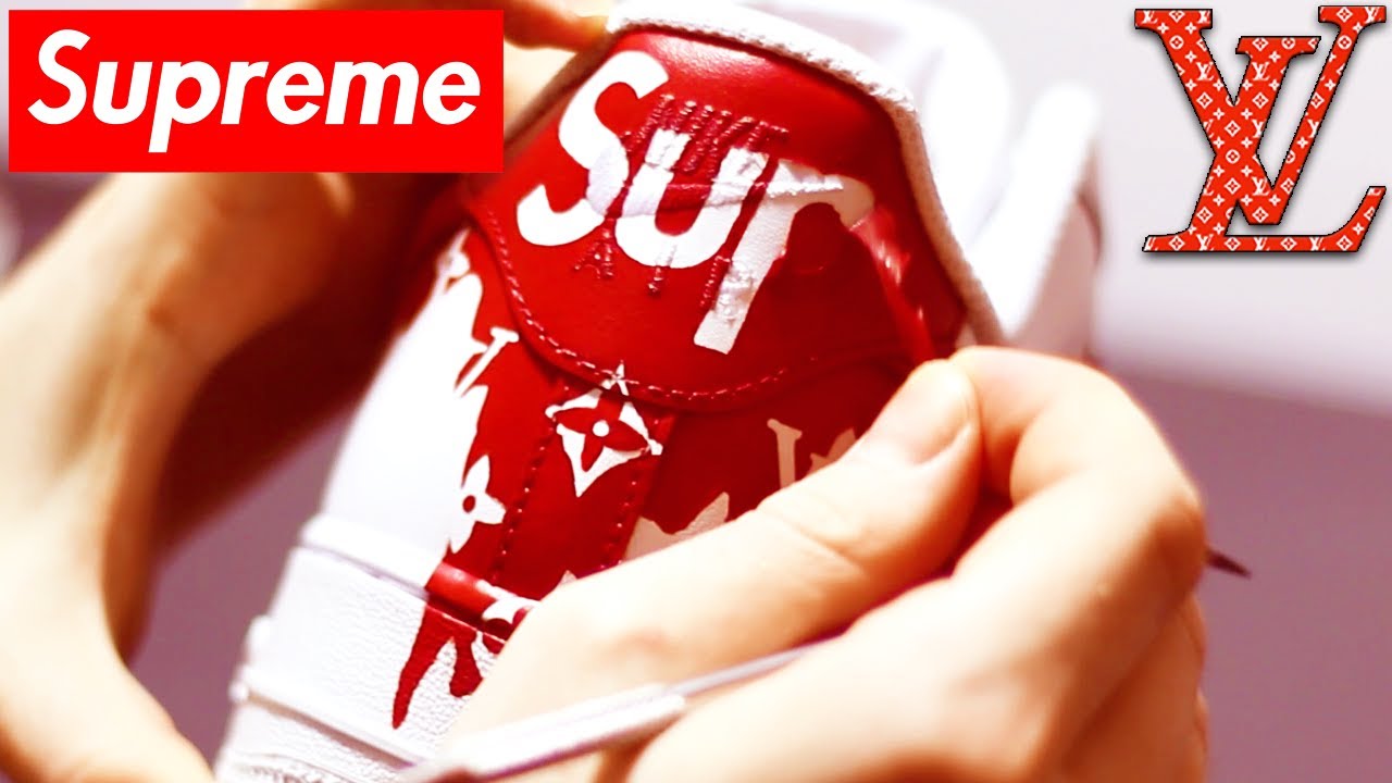 nike supreme louis vuittons