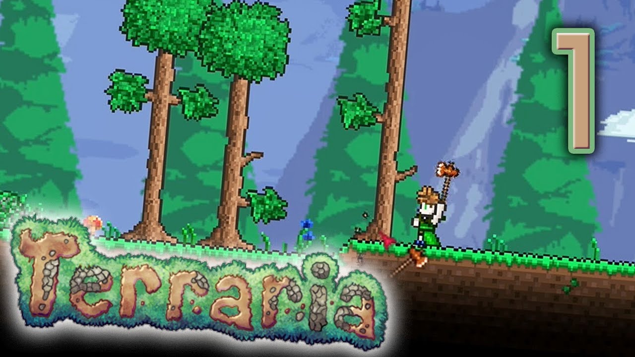 Terraria part 1 breaking ground pc gameplay v1 3 5 3 youtube