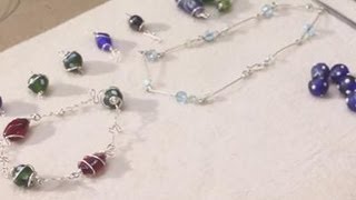 Jewellery : How To Make A Wire Wrap @ScribbleTV