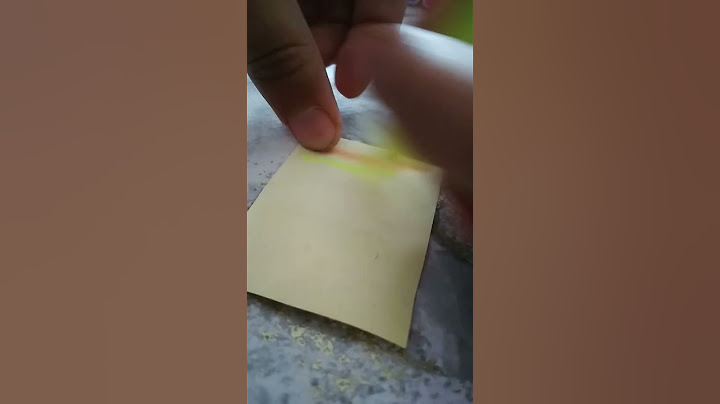 je teste mes mini fluo