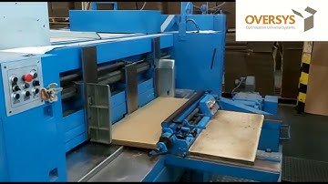 VIDEO OVERSYS U54600620 MARTIN 924 3 COLOR FLEXO FOLDER GLUER WITH ROTARY DIE CUTTER