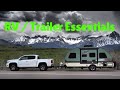 Essential RV and Travel Trailer Accessories for Safe and Convenient Towing