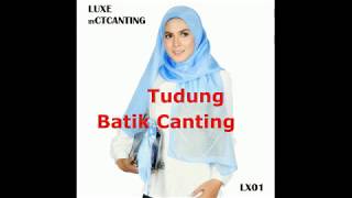 Tudung Batik Canting Eksklusif Luxe