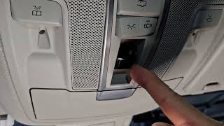 Mercedes Benz ML350 W166 Sunroof Switch replacement
