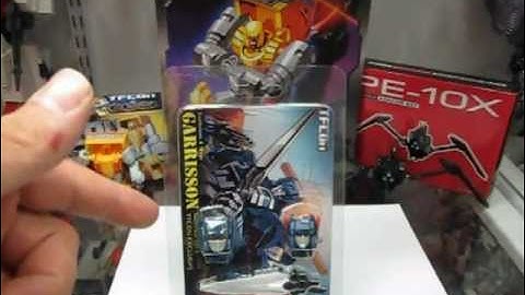 Protoman Reviews: TFcon 2012 Exclusive HeadRobots Garrison with creator notes