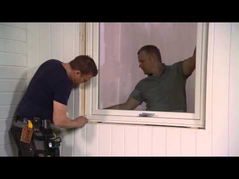Video: Hvordan installerer du vinduskarmen selv?
