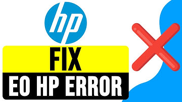 How to FIX E0 HP PRINTER ERROR 2025 | HP Printer Troubleshooting