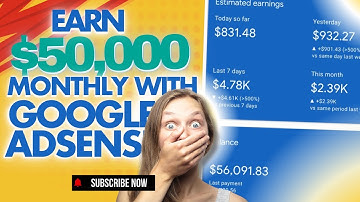Earn $50,000 Monthly with Google AdSense || Adsense Loading Method 2024 (BULLION ACADEMY)