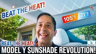 2020-2025 Tesla Model Y Sunshade Installation and Review