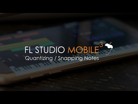 Video FL Studio Mobile | Quantizing & Snapping Notes - youtube
