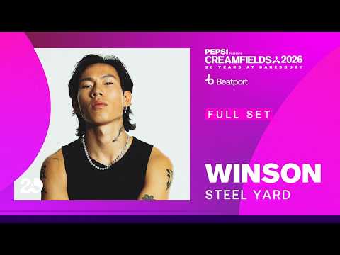 WINSON DJ Set – Creamfields: Steel Yard 2026 | @beatport