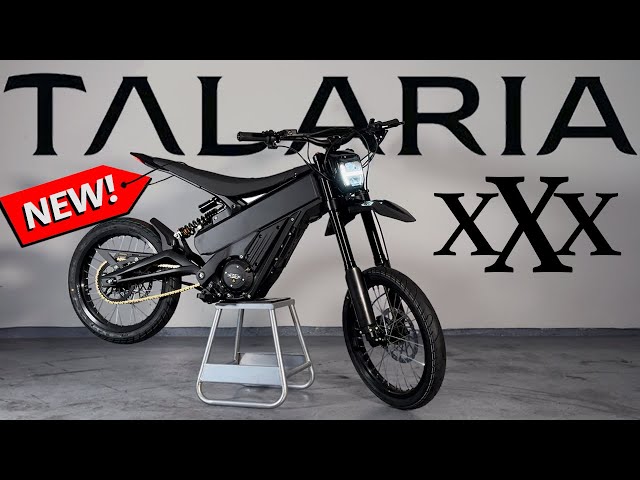 *New* TALARIA XXX Electric Dirt Bike // OFFICIAL Test and Review 2023