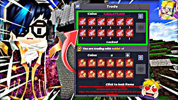 🔥 Rich Trade 🤑🔥In BlockManGo SkyBlock | How to Get Rich Trade | UjjwalBG | #viral 