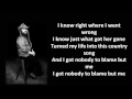 Chris Stapleton - Nobody to Blame (Lyrics)