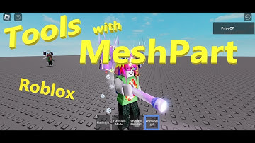 How to Make Roblox Tool with Mesh Part (MeshPart) | Roblox Studio Tutorial
