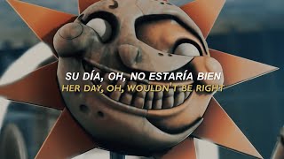 La rolita que dice 'la da dee' dedicada a Sundrop de FNaF | TikTok |Gypsy Woman (Lyrics/Sub Español)