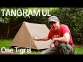 One Tigris TANGRAM UL Double Backpacking Tent | Review | Full Pitching | Pitching the Tangram tent