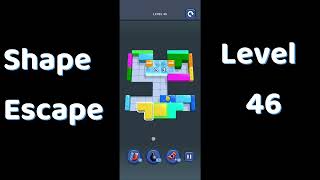 Famous Shape Escape Level 46 Walkthrough 🧩 | Step-by-Step Guide | SolutionGuruji Wealth
