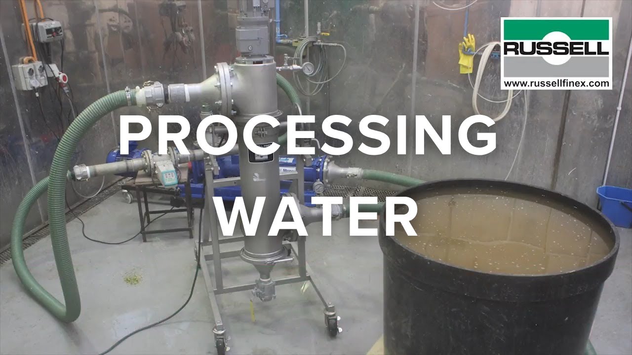 Industrial filter for process water YouTube