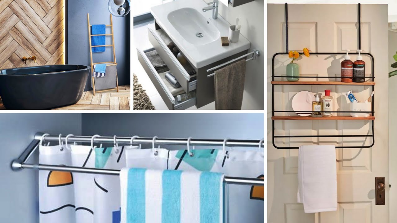 9 Space-Saving Bathroom Towel Storage Ideas For Small Bathrooms