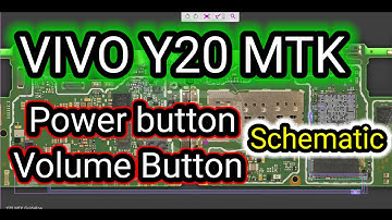 VIVO Y20 POWER BUTTON AND VOLUME BUTTON SCHEMATIC WAYS #U4UGSM