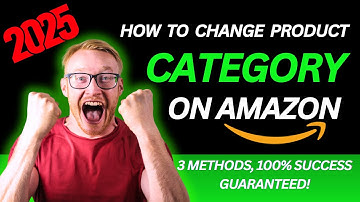 How to Change Amazon Listing Category