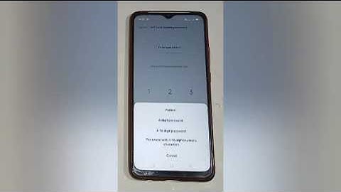 OPPO A77s, How to set name lock in oppo a11,set name lock setting