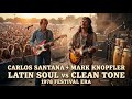 Carlos Santana Vs Mark Knopfler Latin Rock Vs Fingerstyle Guitar Duel Groove Inspired Tribute 