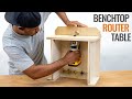 How to make a simple Benchtop Router Table