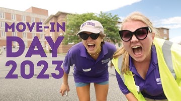 Move-In Day 2023 at College of the Holy Cross!