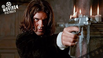 The Guitar Case That Started The Gunfight | Desperado (Antonio Banderas)