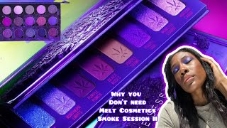 Save Your Money!!!! Why You DON'T NEED Melt Smoke Session II Palette #dupealert