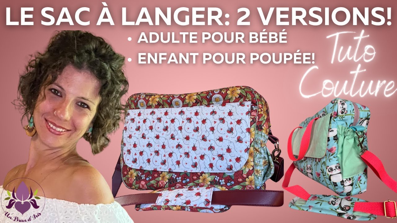Jeu D'imitation Pour Fille PETITCOLLIN Sac à Langer Pour Poupée