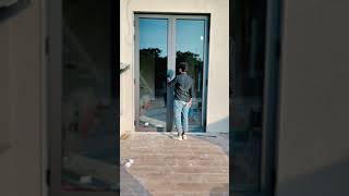 system door work work #dancehall #music #newsong #reggae #aluminiumdoor