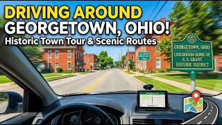 Driving around Georgetown, Ohio
