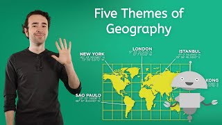 Five Themes of Geography - Ancient World History for Kids!