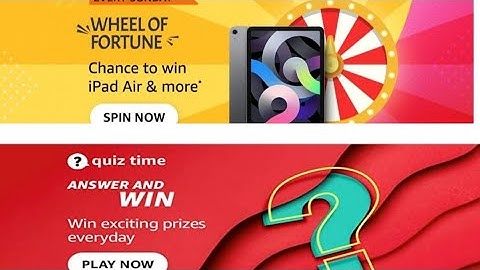 Amazon Quiz Answers Today l 1 May 2022