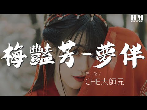CHE大師兄 - 梅豔芳-夢伴（大師兄陝西肉夾饃   家謙 remix）『今天今天星閃閃 當天的心歡欣』【動態歌詞Lyrics】